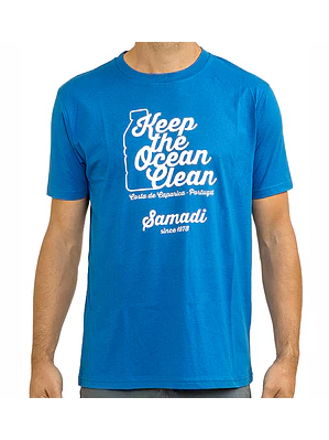 T-Shirt Mens Samadi Keep the Ocean Clean