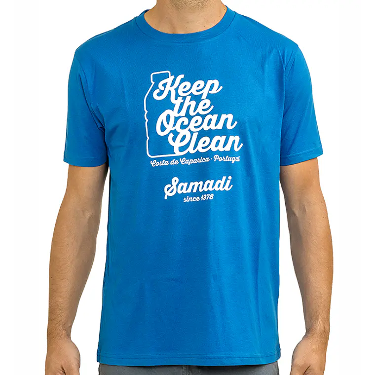T-Shirt Mens Samadi Keep the Ocean Clean 1