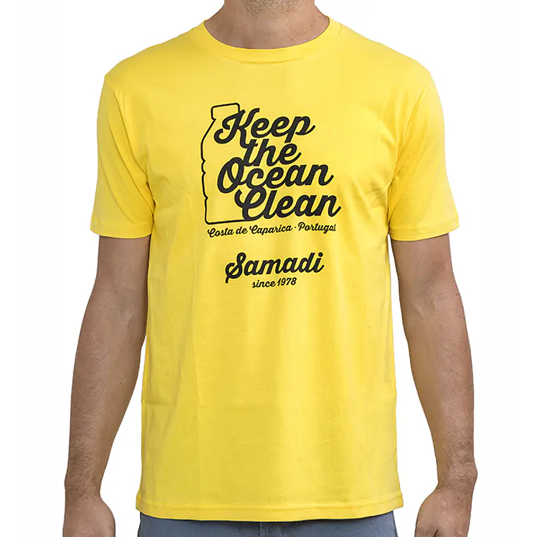 T-Shirt Mens Samadi Keep the Ocean Clean 1