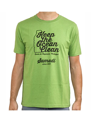 T-Shirt Mens Samadi Keep the Ocean Clean