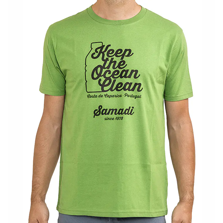 T-Shirt Mens Samadi Keep the Ocean Clean 1