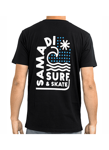 T-Shirt Mens Samadi Wave Drops
