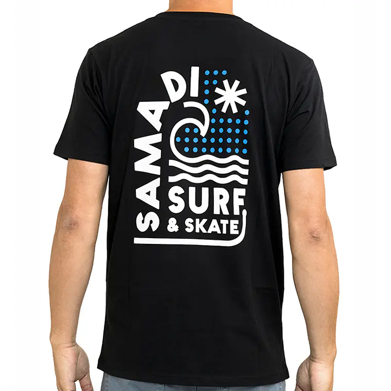 T-Shirt Mens Samadi Wave Drops 1