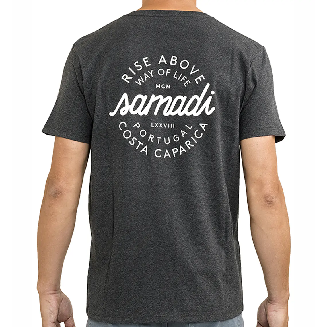 T-Shirt Mens Samadi Set on Sunset Organic 1
