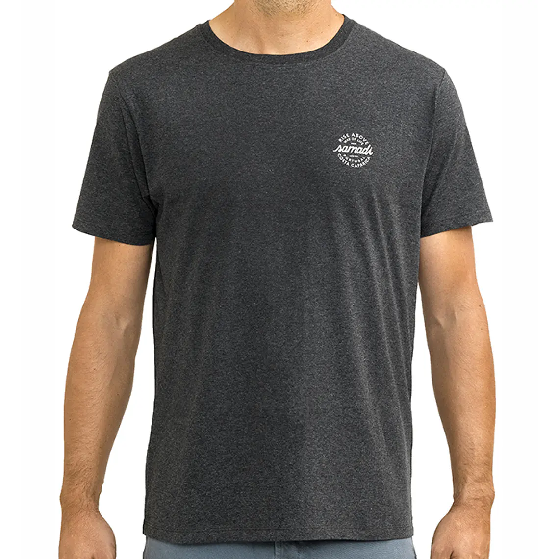 T-Shirt Mens Samadi Set on Sunset Organic 2