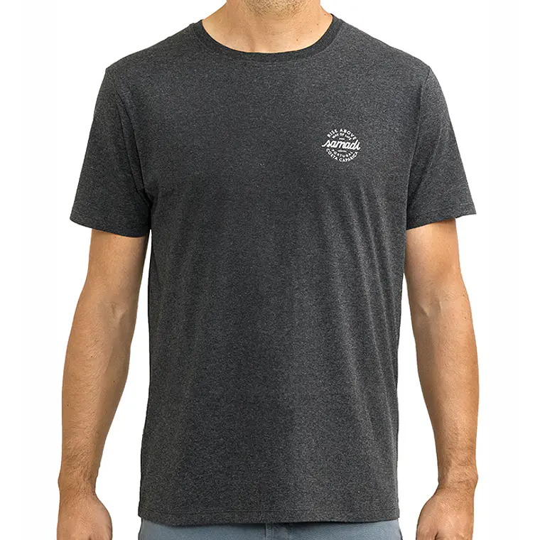T-Shirt Mens Samadi Set on Sunset Organic 2