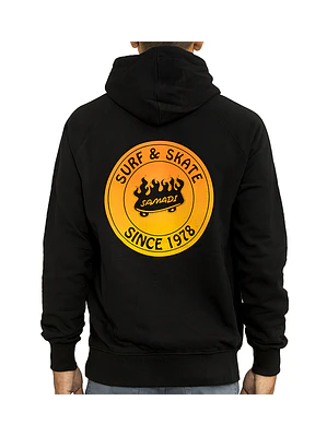 Sweat Hood Mens Samadi On Fire