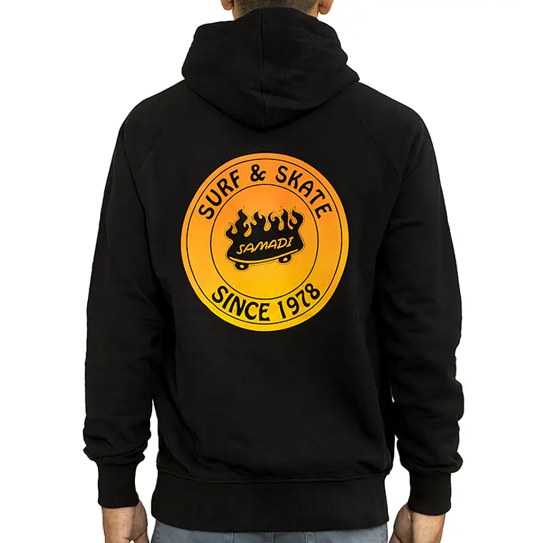Sweat Hood Mens Samadi On Fire 1