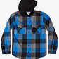 Camisa M/Comprida DC Kids Ruckus Hooded Flannel Boy - Thumbnail 1