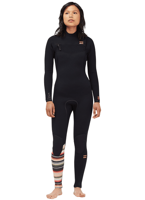 Fato Neoprene Billabong Womens 4/3 Furnace Comp