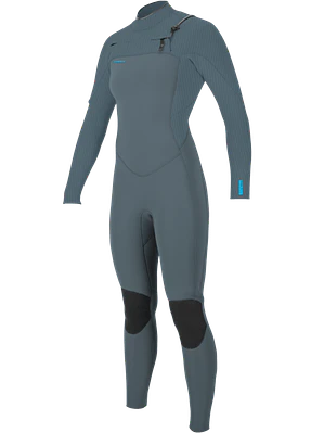 Fato Surf O'neill Womens Hyperfreak 4/3+ Chest Zip Full