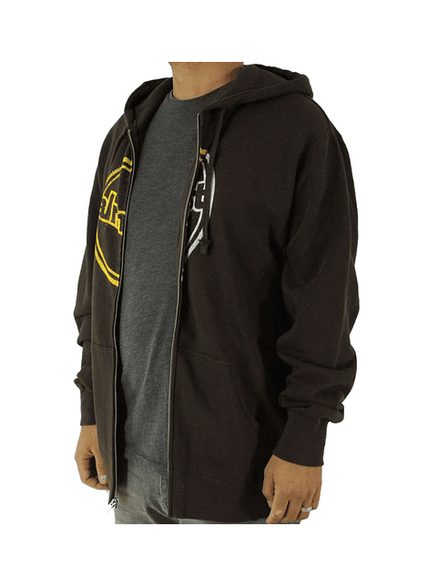 Sweatshirt c/Capuz e Zip Almost Circule Logo