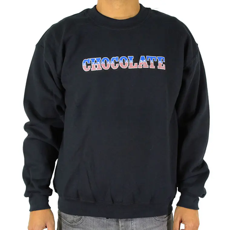 Sweatshirt básica Chocolate  1