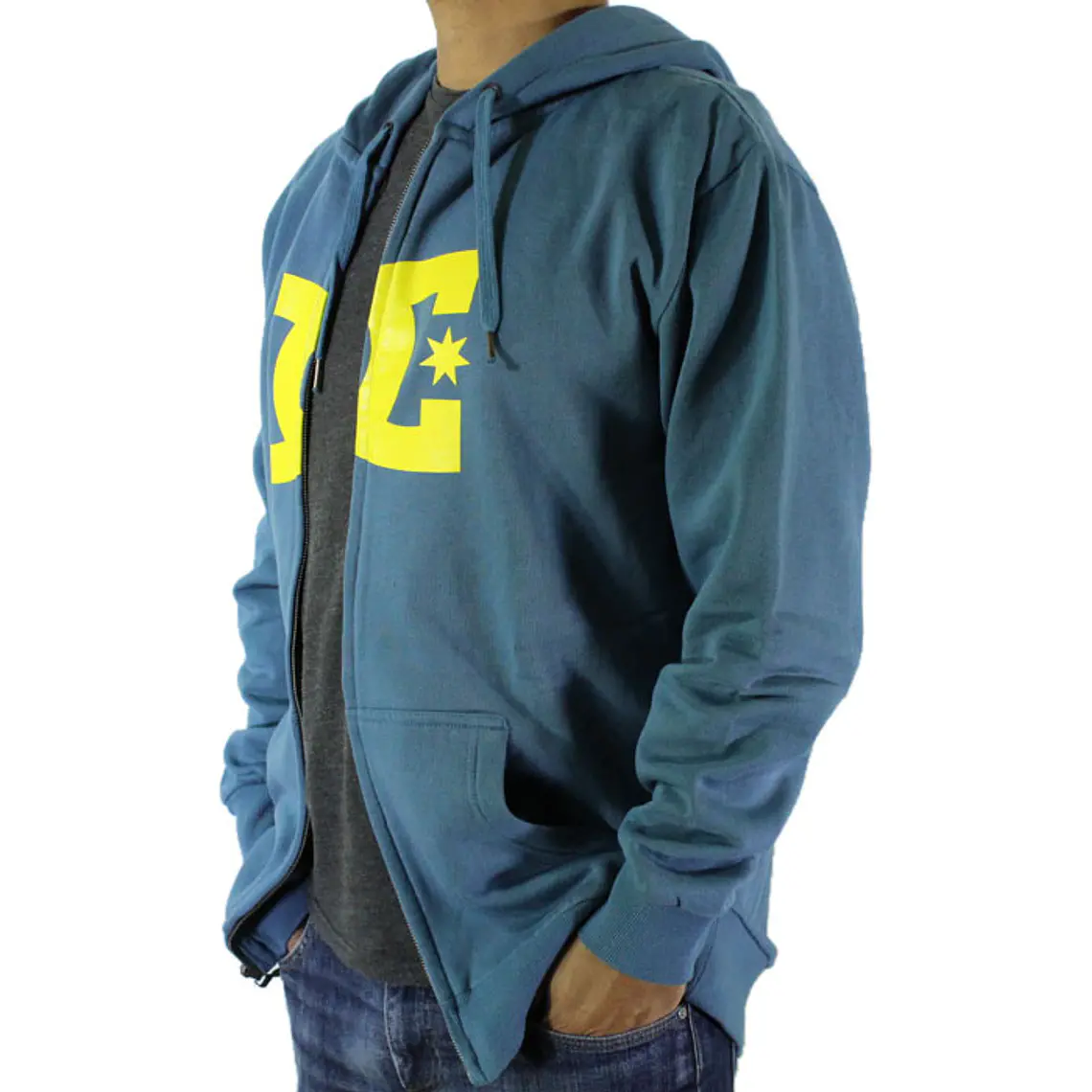 Sweatshirt c/Capuz e Zip DC Star 2