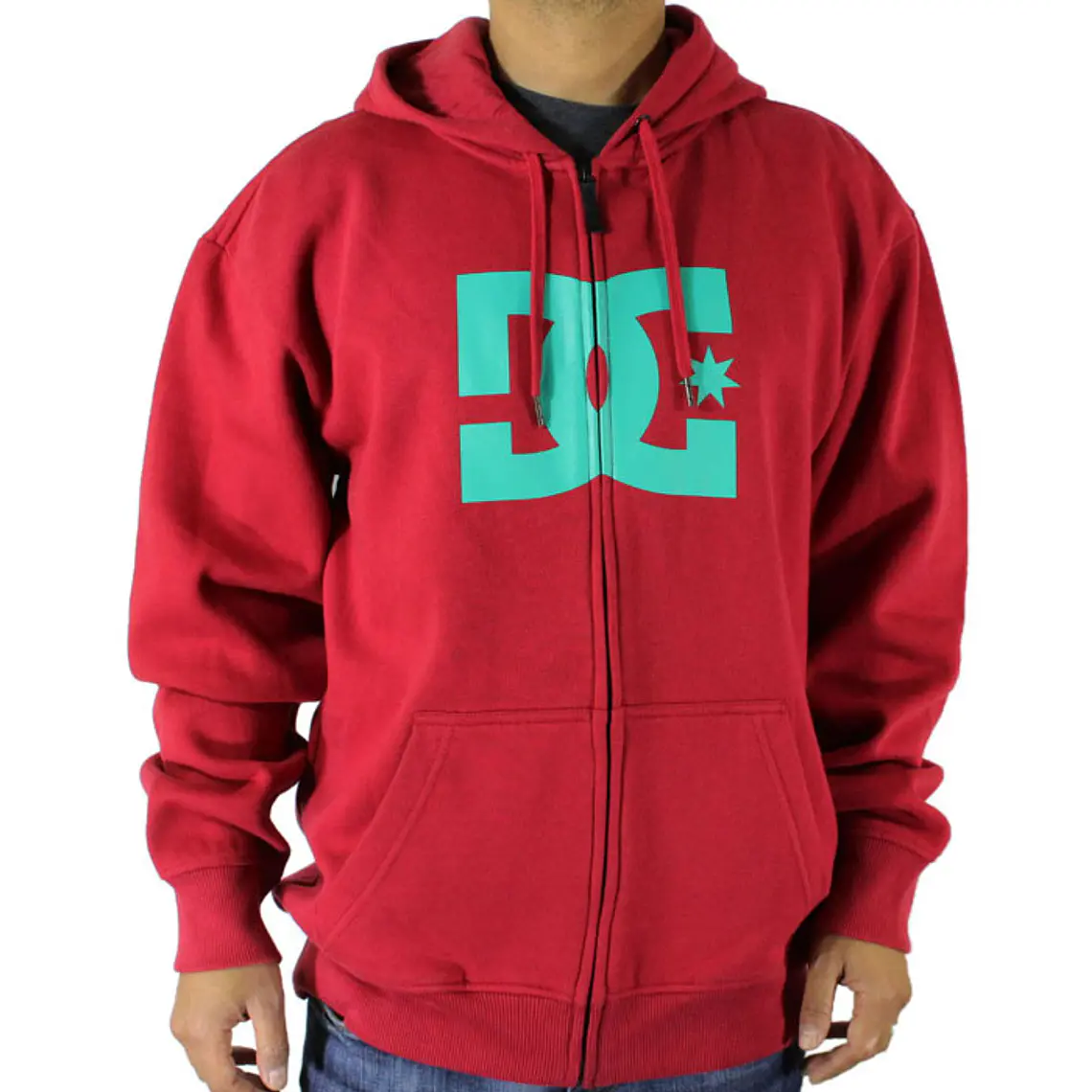 Sweatshirt c/Capuz e Zip DC Star 1