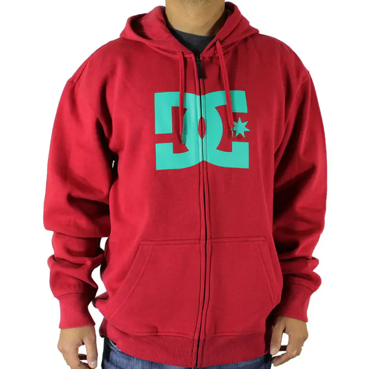 Sweatshirt c/Capuz e Zip DC Star 1