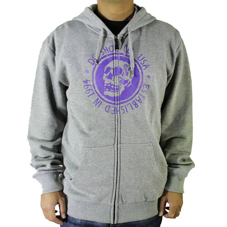 Sweatshirt c/Capuz e Zip DC Janky 1