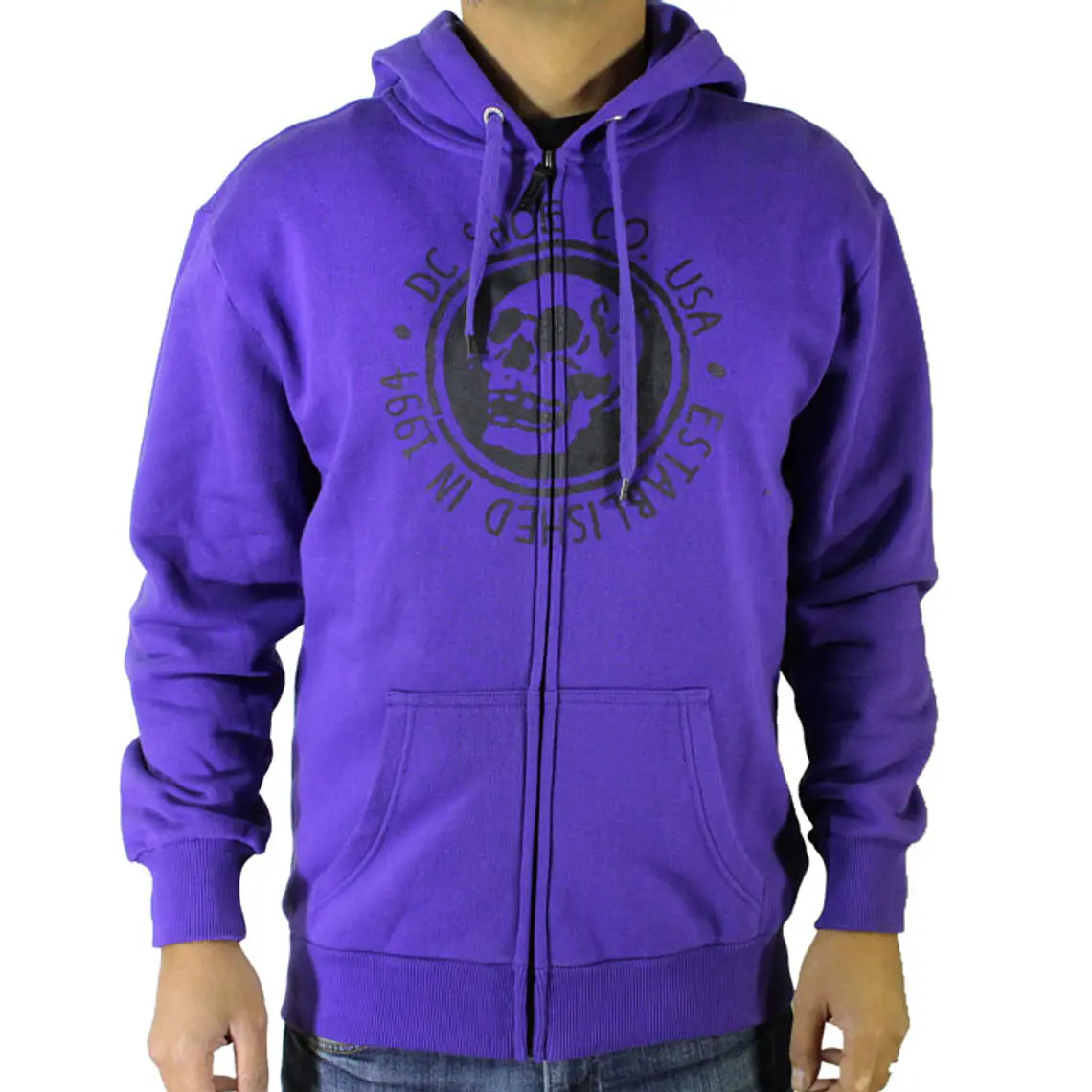 Sweatshirt c/Capuz e Zip DC Janky 1
