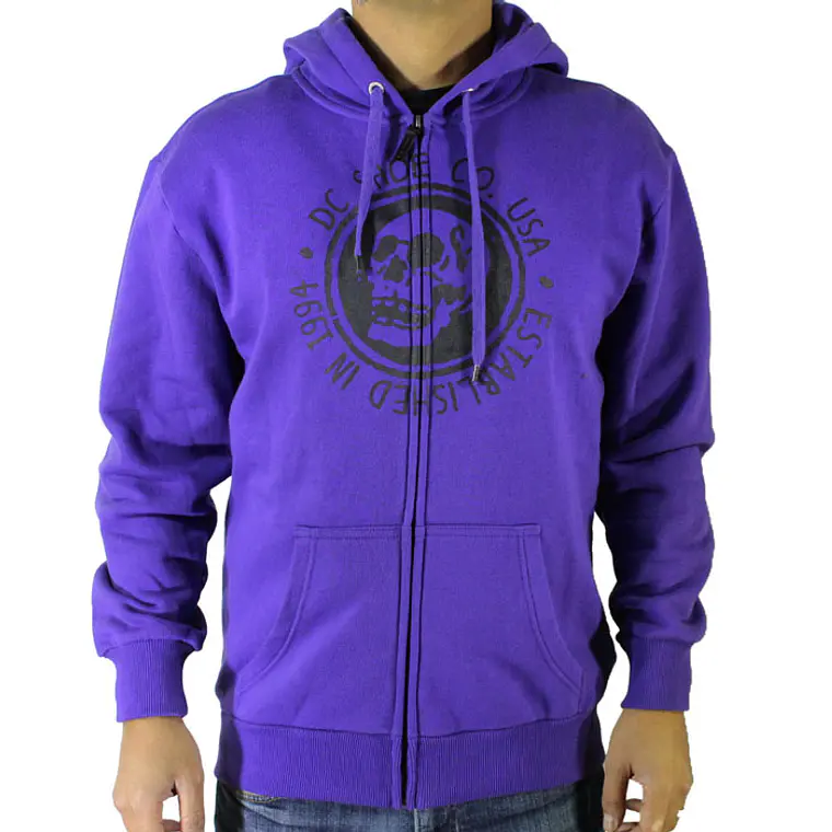 Sweatshirt c/Capuz e Zip DC Janky 1