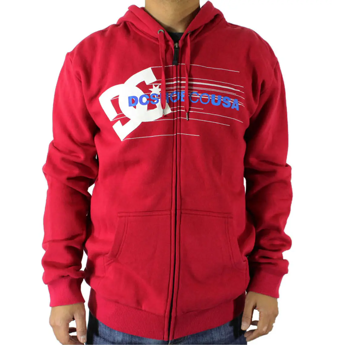 Sweatshirt c/Capuz e Zip DC Streamers 1