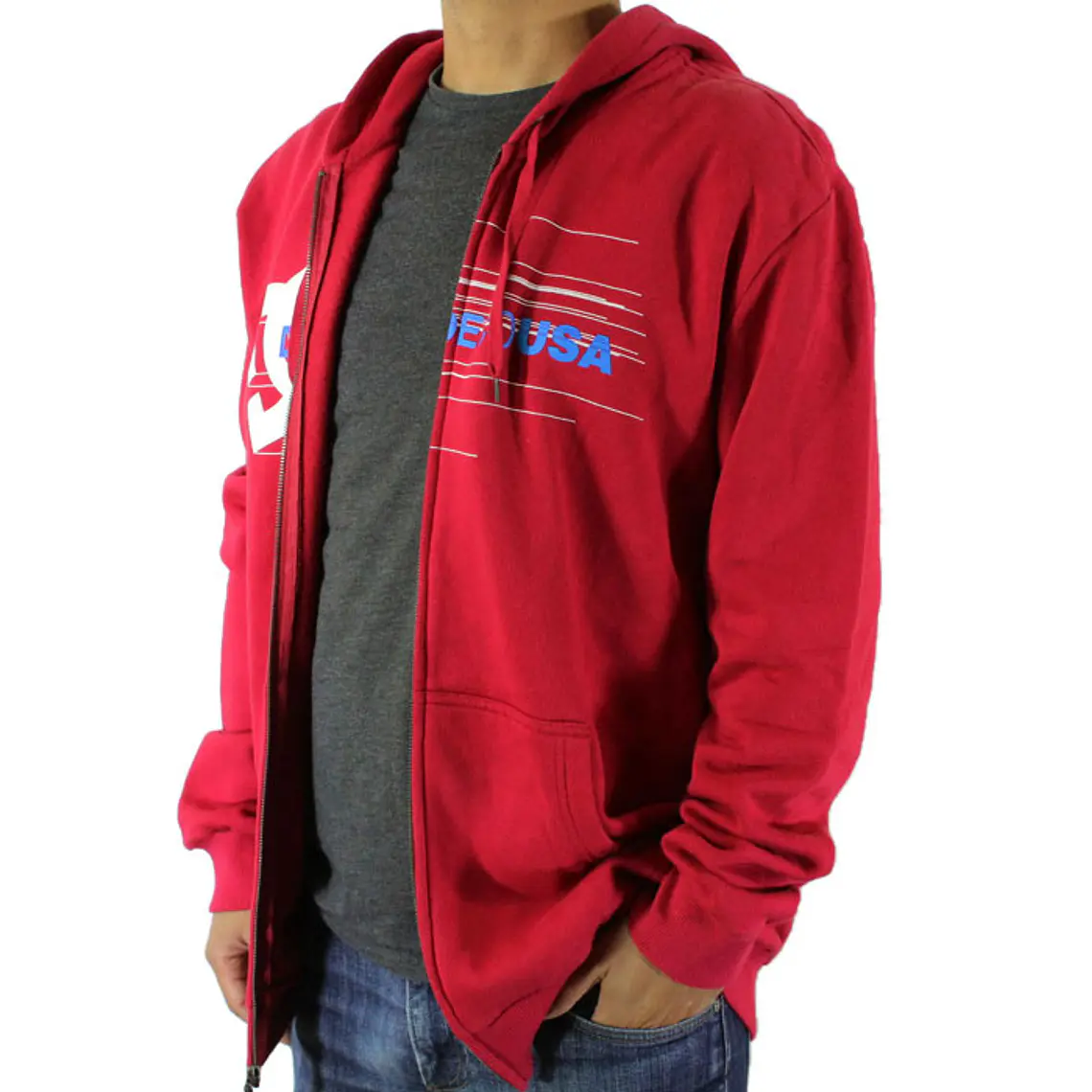 Sweatshirt c/Capuz e Zip DC Streamers 2