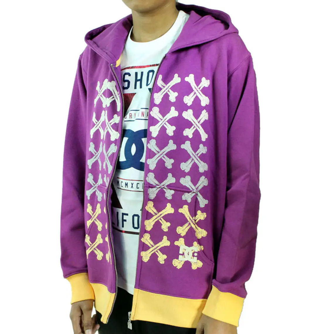 Sweatshirt c/Capuz e Zip DC Double 2
