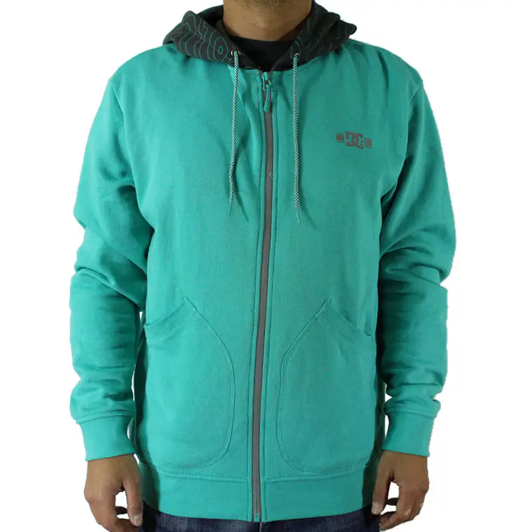 Sweatshirt c/Capuz e Zip DC Rd Topo Map 1