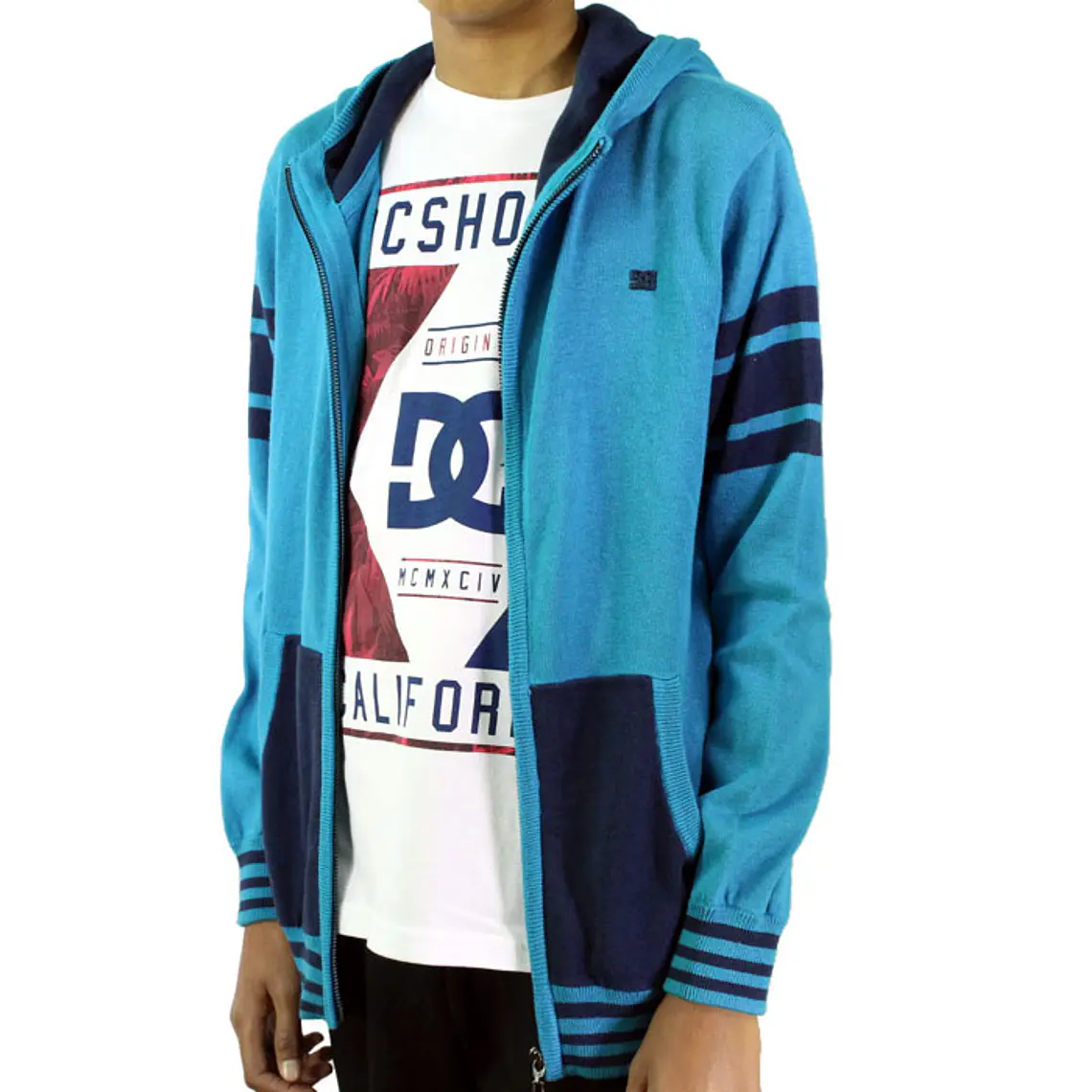 Sweatshirt c/Capuz e Zip DC Connector 2