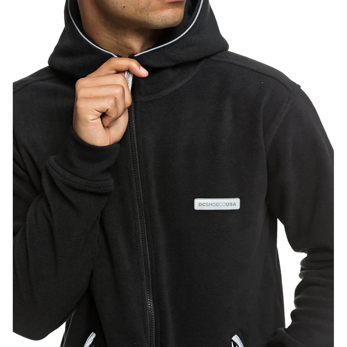 Sweatshirt c/Capuz e Zip DC Beckerley 3