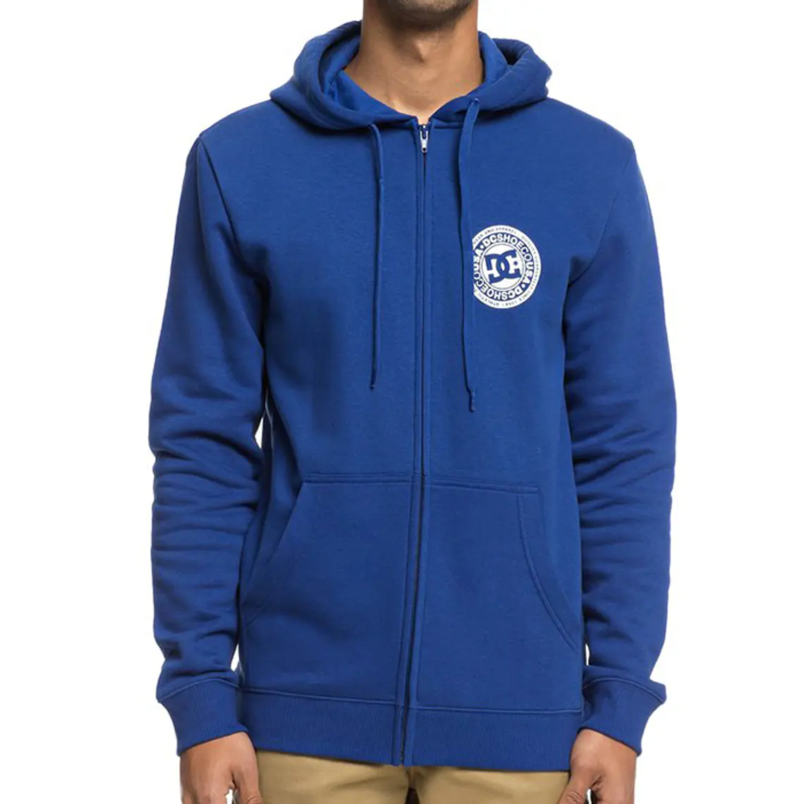 Sweatshirt c/Capuz e Zip DC Circle Star 1