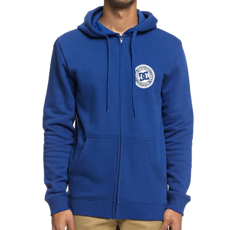 Sweatshirt c/Capuz e Zip DC Circle Star 1