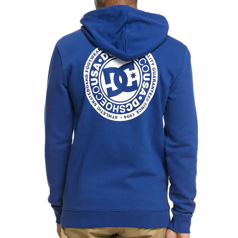 Sweatshirt c/Capuz e Zip DC Circle Star 2