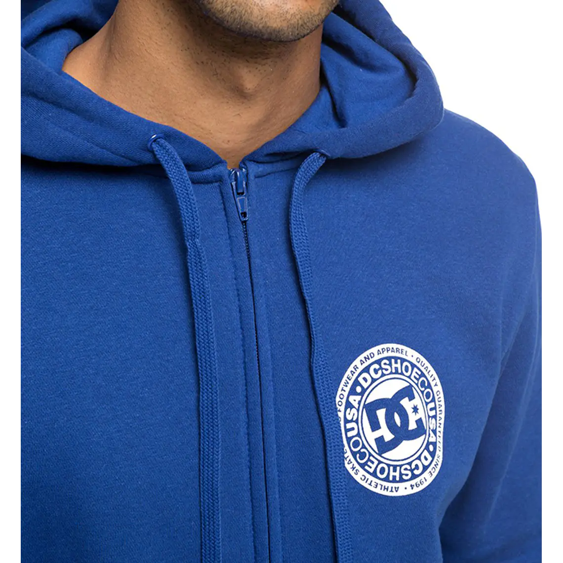 Sweatshirt c/Capuz e Zip DC Circle Star 3