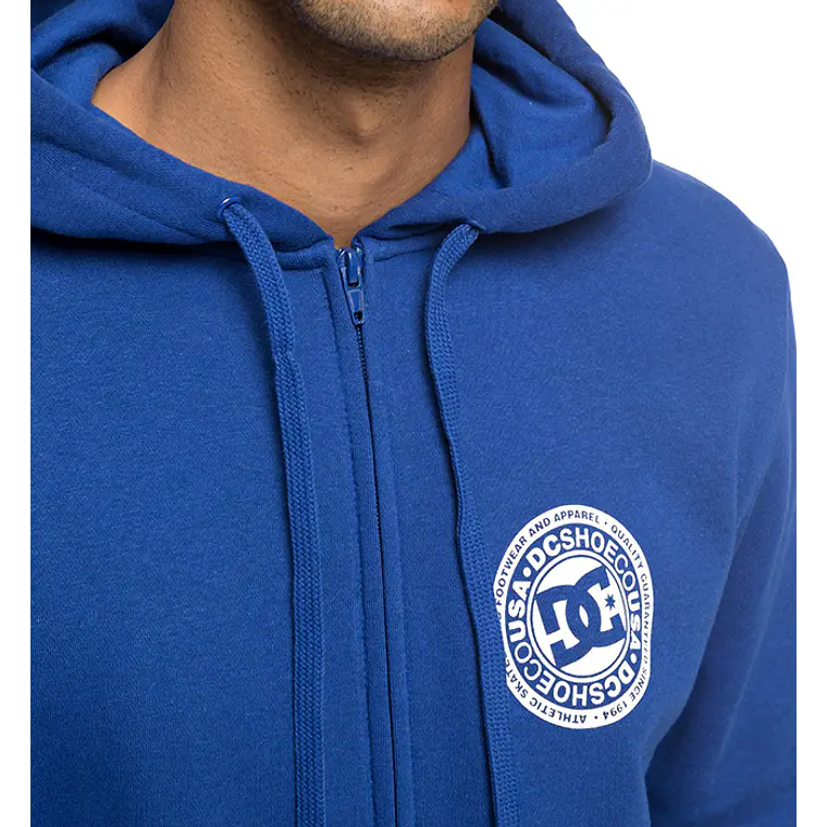 Sweatshirt c/Capuz e Zip DC Circle Star 3