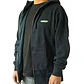 Sweatshirt c/Capuz e Zip Girl Skateboards Big Logo Back - Thumbnail 3
