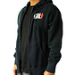 Sweatshirt c/Capuz e Zip Girl Skateboards Logo red - Thumbnail 2