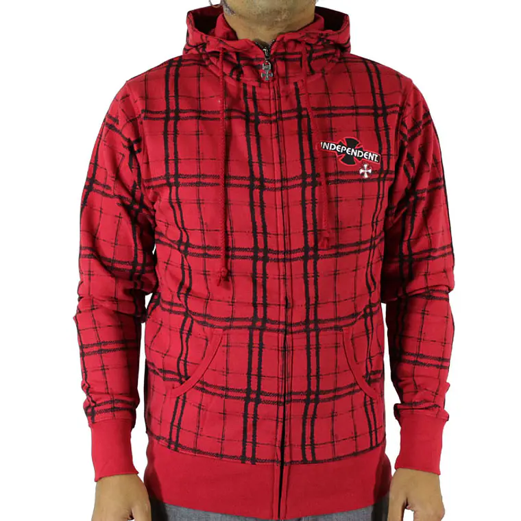 Sweatshirt c/Capuz e Zip Independent Patchers 1