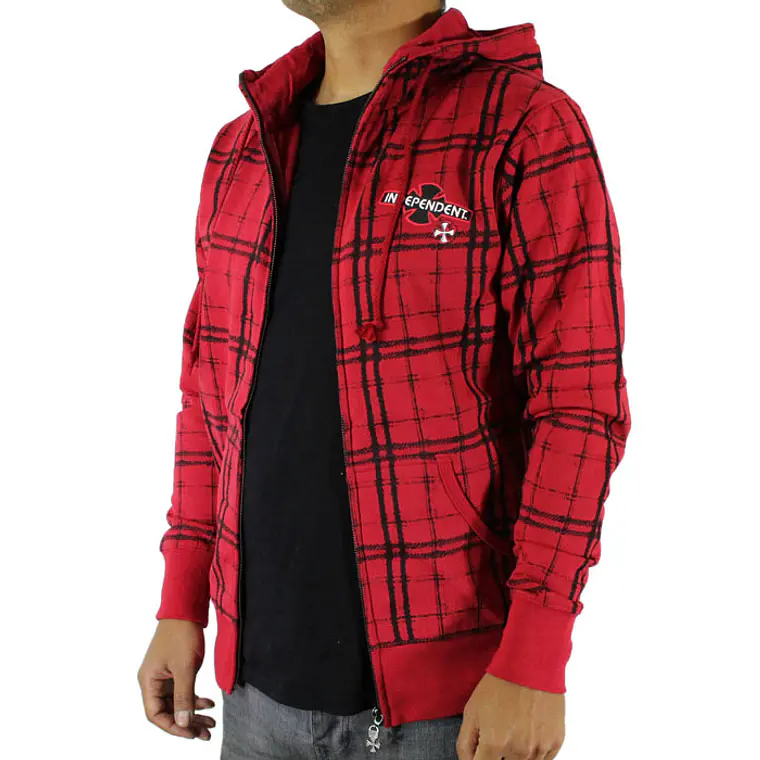 Sweatshirt c/Capuz e Zip Independent Patchers 3