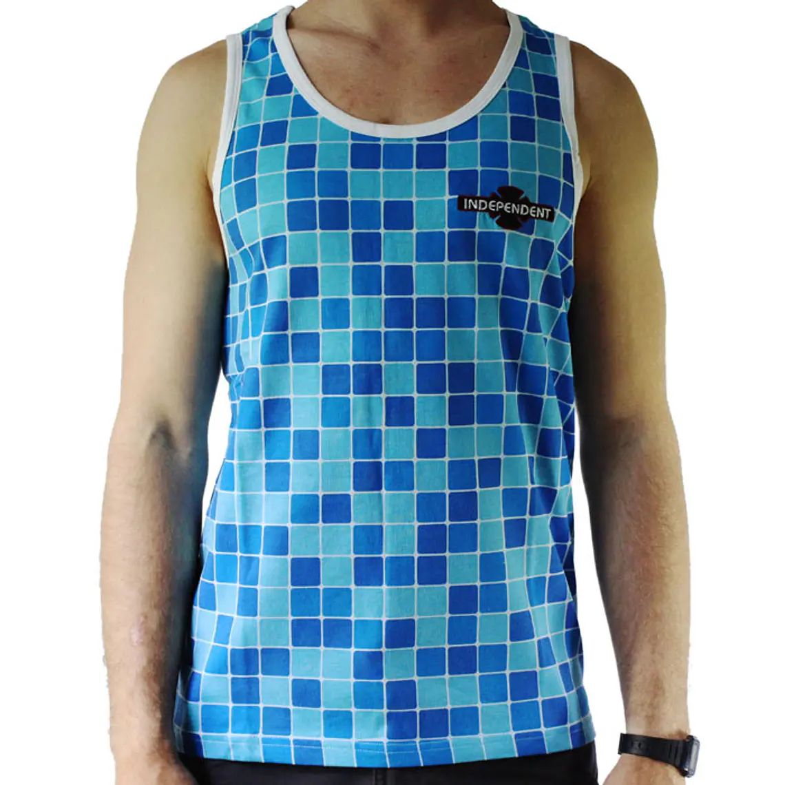 T-Shirt Alças Independent Pool Tiles 1