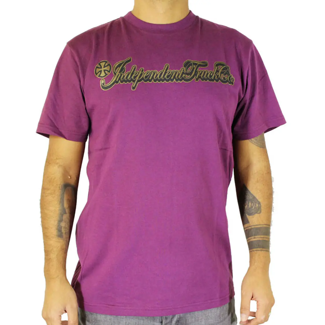 T-Shirt Independent Gold Script 1