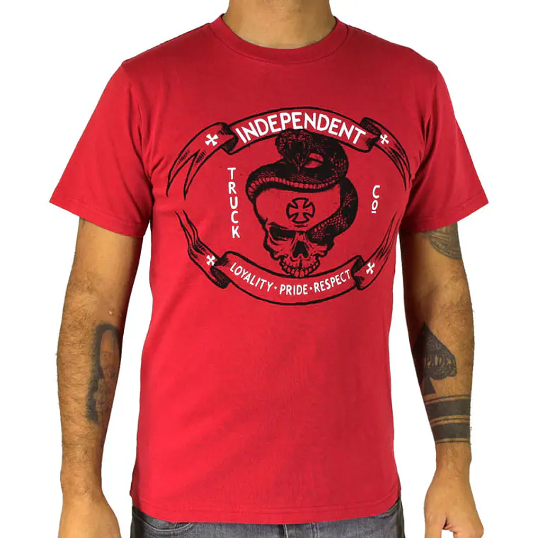T-Shirt Independent LPR Skull 1