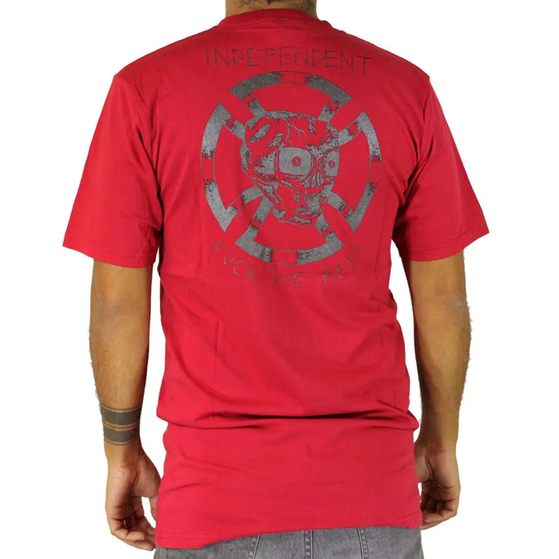 T-Shirt Independent Neck Face Cross 2