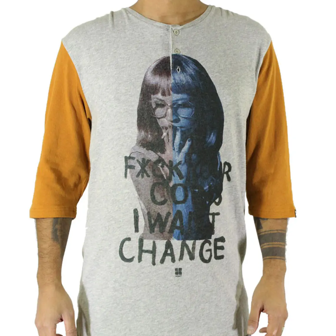Long Sleeve 3/4 Insight Fxck Your Coins 1