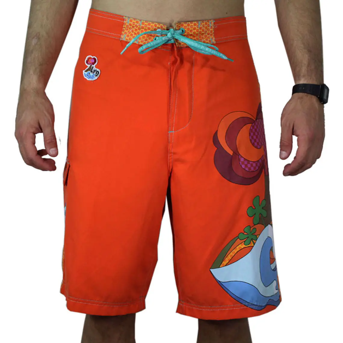Boardshorts LRG Lava Swim Trunk 1