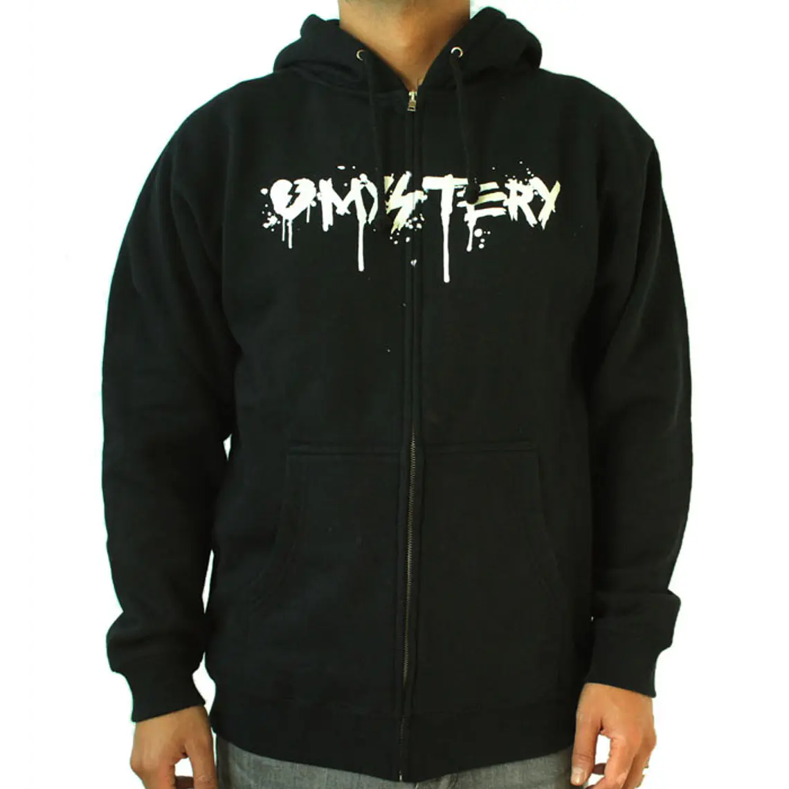 Sweatshirt c/Capuz e Zip Mystery Logo 1