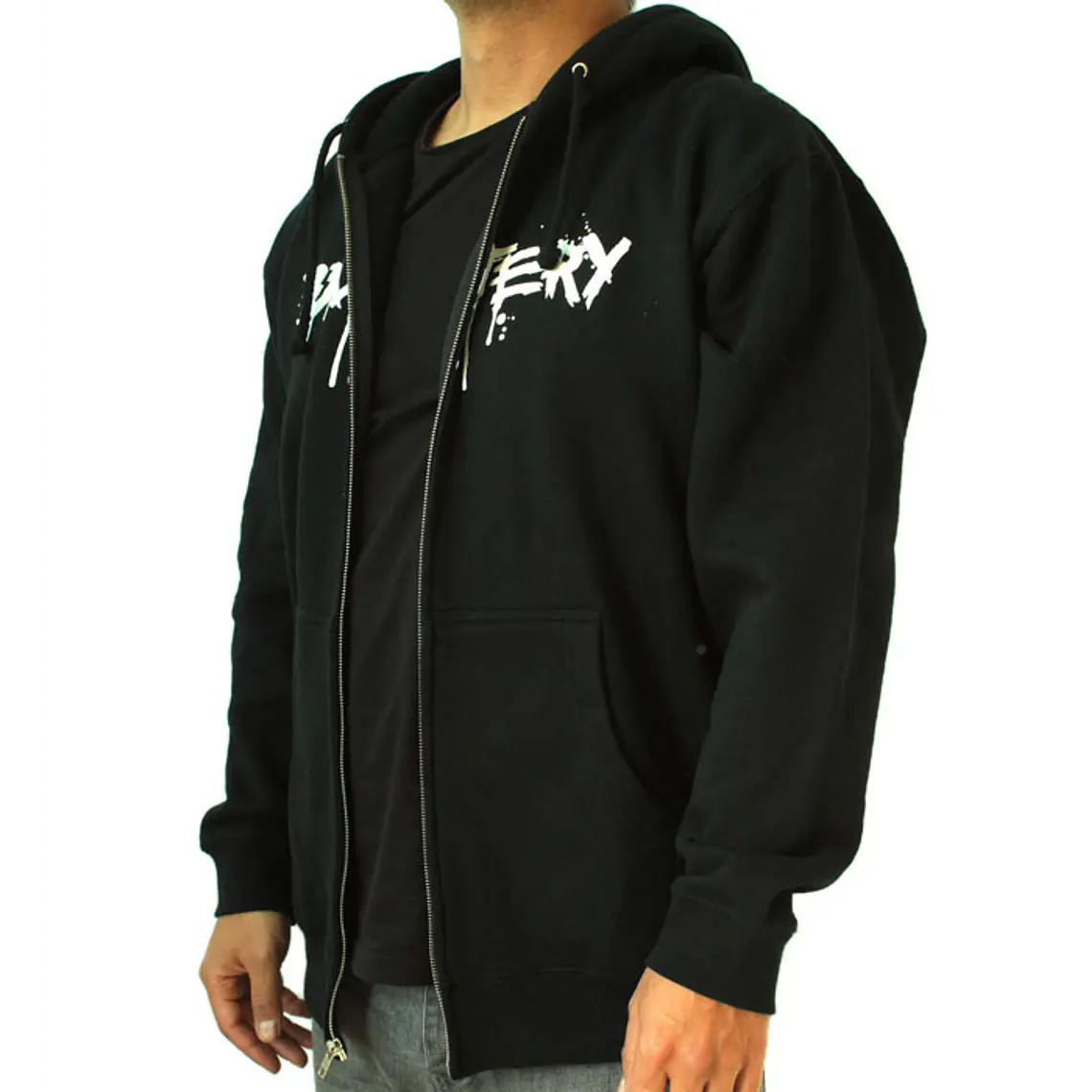 Sweatshirt c/Capuz e Zip Mystery Logo 2