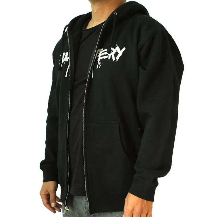 Sweatshirt c/Capuz e Zip Mystery Logo 2