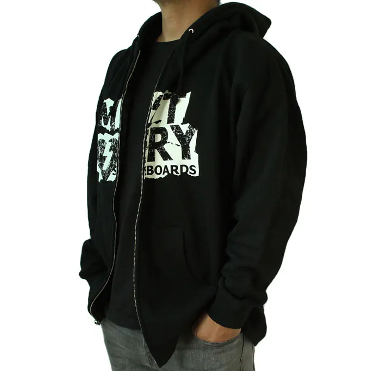 Sweatshirt c/Capuz e Zip Mystery Skateboards 2