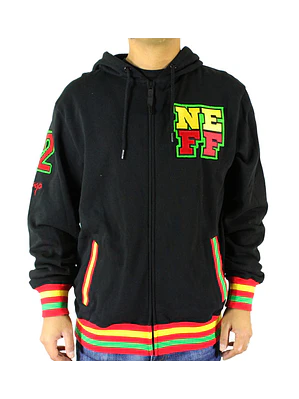 Sweatshirt c/Capuz e Zip Neff Swonoop Fizzle