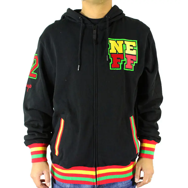 Sweatshirt c/Capuz e Zip Neff Swonoop Fizzle 1